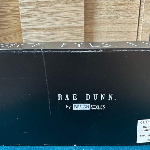 Brown 5 pcs set wooden make up organizer Rae Dunn - Picture 7 of 9